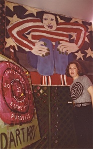 At the Nada Cafe on Coral Way (c.1984)